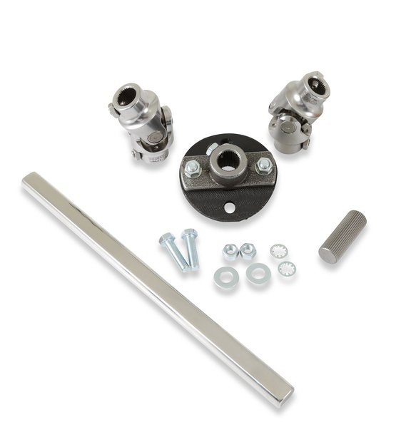 DETROIT SPEED INTER SHAFT POLISHED SS. RAG JOINT CONV