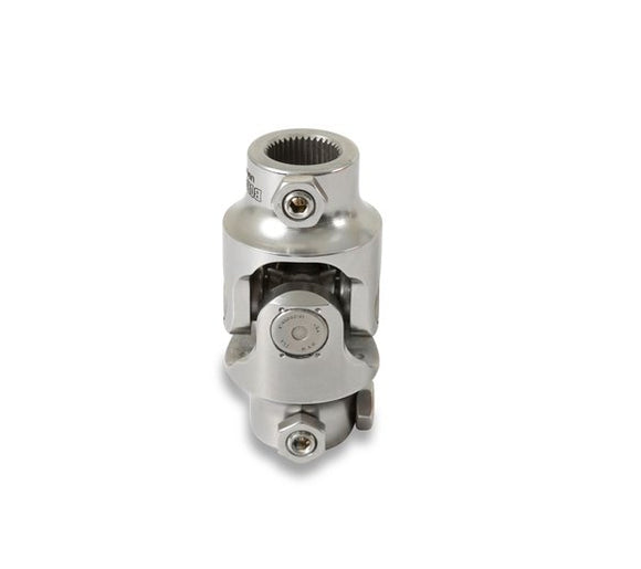DETROIT SPEED U-JOINT. 3/4-36 TO 3/4"-DD POLISHED SS"