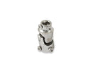 DETROIT SPEED U-JOINT. 1-DD TO 3/4"-DD POLISHED SS"-1