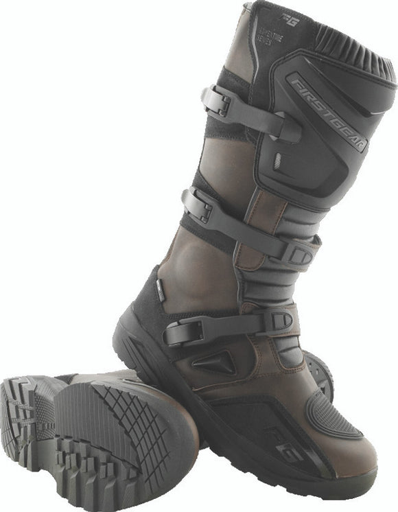 First Gear Kathmandu Boot Brown 10