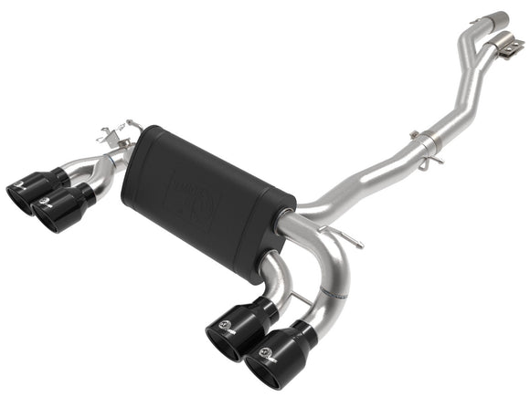 AFE POWER MACH FORCE-XP STAINLESS STEEL CAT-BACK EXHAUST SYSTEM: 2019–2021 BMW M2 COMPETITION