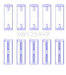 King Acura B18A1/B1/C1/C5 K20A / K24A (Size STD) Performance Main Bearing Set-2