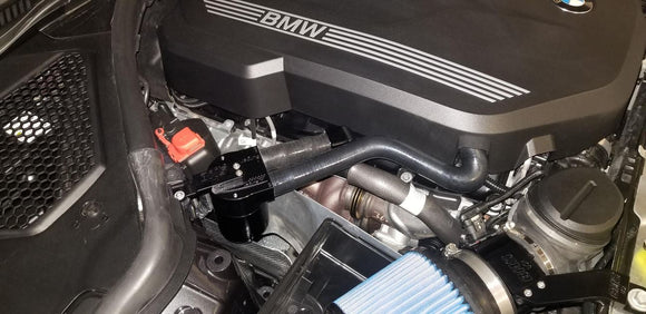 BMS Turbo Double Baffle Oil Catch Can for 2020+ B58 Toyota Supra GR MK5