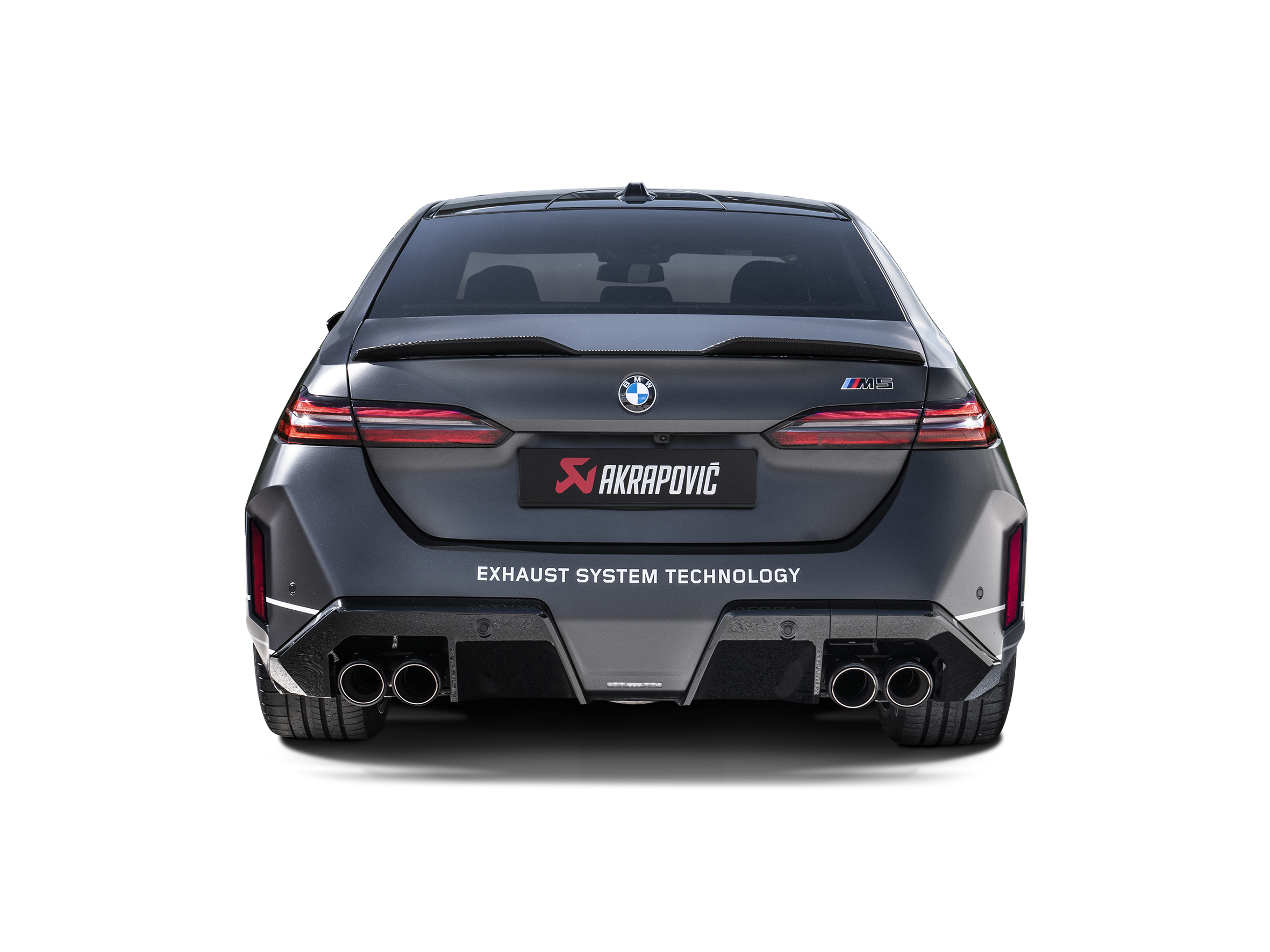 Akrapovic 2024+ BMW M5 (G90,G99) Round Carbon Fiber Tail Pipe Set - 0