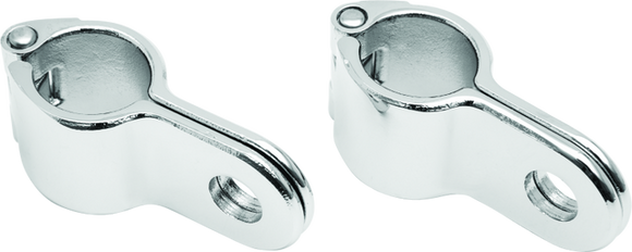 Kuryakyn Magnum Quick Clamp 1inch Gloss Black (Pair)