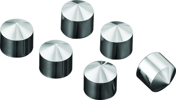 Kuryakyn Peaked Rocker Box Bolt Covers 4 Piece Twin Cam & Milwaukee-8