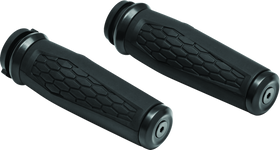 Kuryakyn Hex Grips Thottle-By-Wire Black