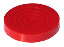 Prothane Universal Jack Pad 5in Diameter Model - Red-1