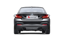 Akrapovic 16-17 BMW M240i (F22 F23) Evolution Line Cat Back (SS) w/ Carbon Tips (Req. Link Pipe)-4