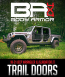 BODY ARMOR 4X4 TRAIL DOORS: 2018–2021 JEEP WRANGLER JL/GLADIATOR JT-1