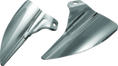 Kuryakyn Saddle Shields Heat Deflectors 09-Up Touring Smoke-1
