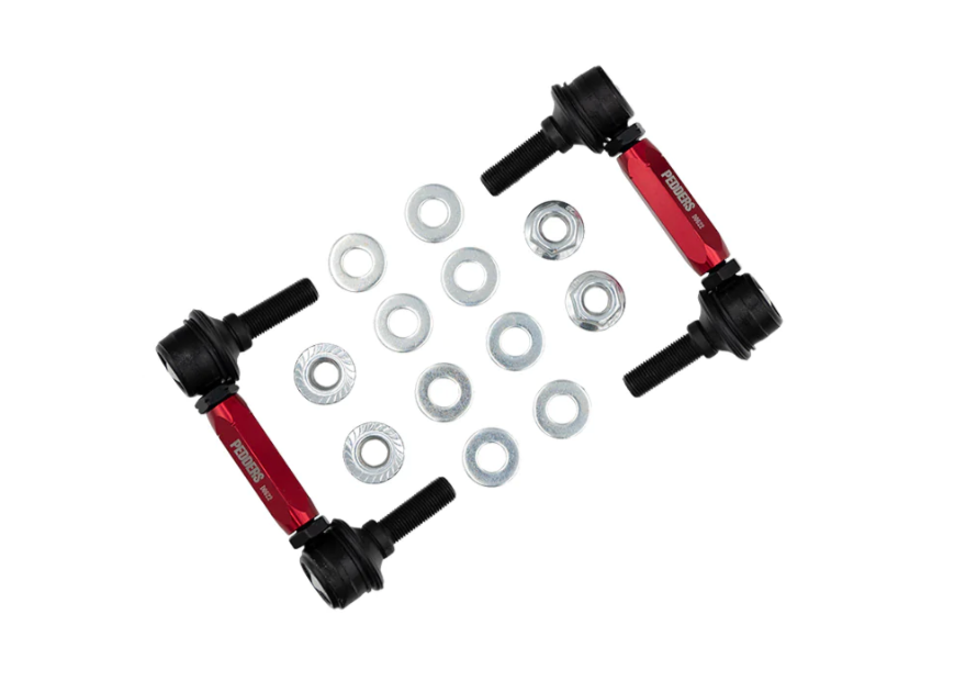 PEDDERS SUSPENSION & BRAKES SPORTSRYDER ADJUSTABLE END LINK KITS: 2015–2022 FORD MUSTANG (S550) - 0