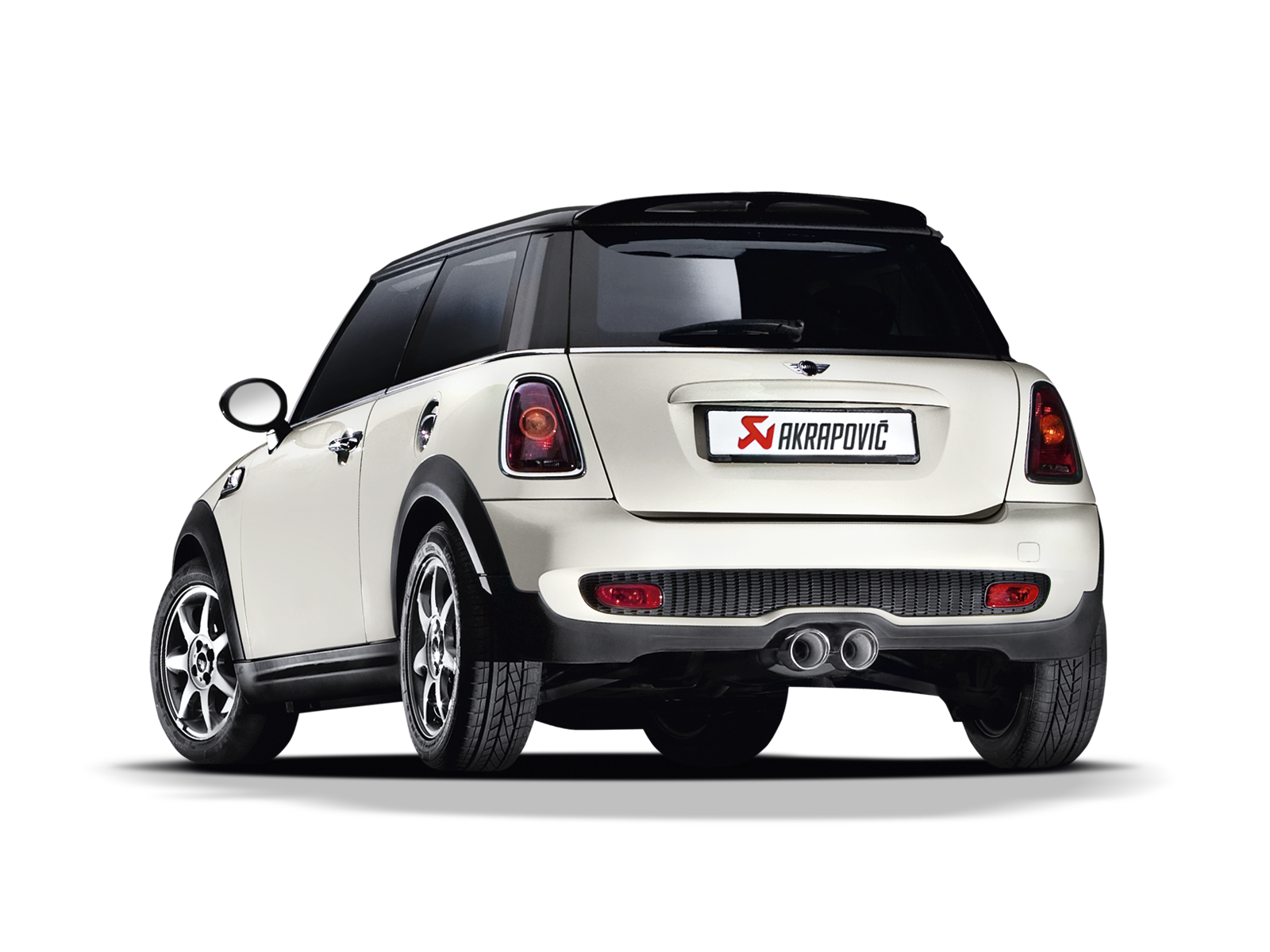 Akrapovic 07-14 MINI Cooper S (R56) / Cooper S Cabrio (R57) Evolution Line Cat Back (SS) w/ Carbon Tips