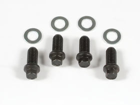 Mr. Gasket Header Bolts - 3/8-16 x 3/4 Inch Mini Hex Head - Black Oxide