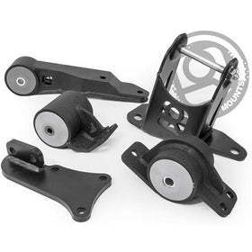 Innovative 00-07 Honda Insight K-Series Black Steel Mounts 95A Bushings (K24 Engine and K20 Trans)