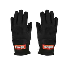RACEQUIP 2-LYR SFI-5 GLOVE KID-SML K8 BLK