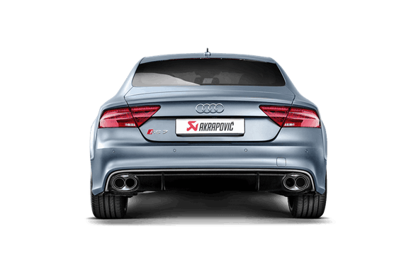 Akrapovic 14-17 Audi RS7 Sportback (C7) Evolution Line Cat Back (Titanium) w/ Carbon Tips