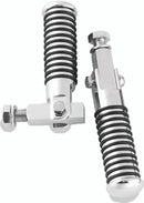 Bikers Choice 72-99 Big Twin & XL Chrome Block Mount O Ring Footpeg Kit 1/2-20 Thread-1