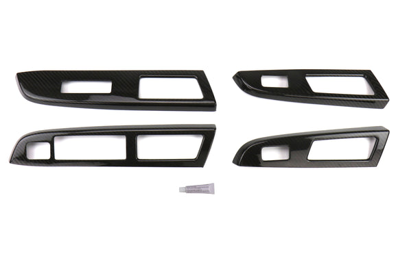 OLM Carbon Fiber Switch Panel Covers - 2015-2016 WRX 2015-2016 STI