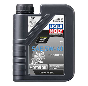 Motorbike 4T SAE 5W-40 HC Street 1L (CASE OF 6) LM20412