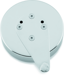 Bikers Choice 74-E79 FX Chrome Ratchet Dust Cover & Lever Set-1