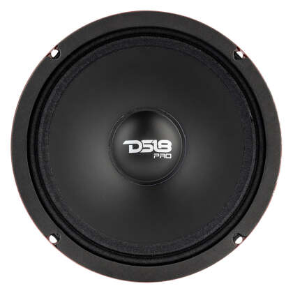 DS18 6.5in 200 Watts RMS 2 ohm Mid-Range Loudspeaker Shallow