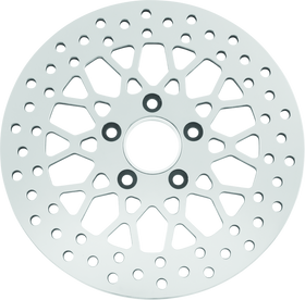 Bikers Choice 11.5 Inch Rear Mesh Brake Rotor 84-17 Big Twin & XL Except 08-17 FLH FLT