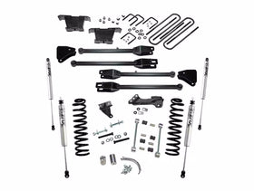 Superlift 08-10 Ford F-250 SuperDuty 4WD Diesel 4in Lift Kit w/ A 4 Link Conversion/Fox 2.0 Shocks