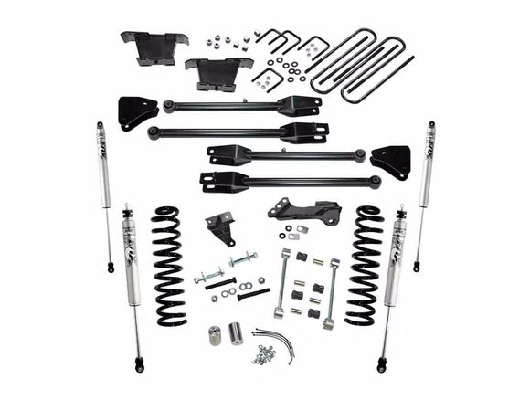 Superlift 08-10 Ford F-250 SuperDuty 4WD Diesel 4in Lift Kit w/ A 4 Link Conversion/Fox 2.0 Shocks