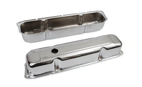Mr. Gasket Chrome Valve Covers Fits 1965-1979 Chrysler 383-440 Big Block - 0