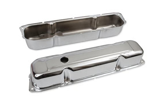 Mr. Gasket Chrome Valve Covers Fits 1965-1979 Chrysler 383-440 Big Block
