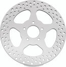 Bikers Choice 00-17 Big Twin 11.5 In Polished Rear 5 Spoke Drilled Stnless Rotor Repl H-D 44156-00-1