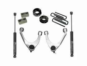 Superlift 14-18 Chevy Silv 1500 2WD 3.5in Lift Kit w/ Alum/Stamped Steel Control Arms & Rear Shocks