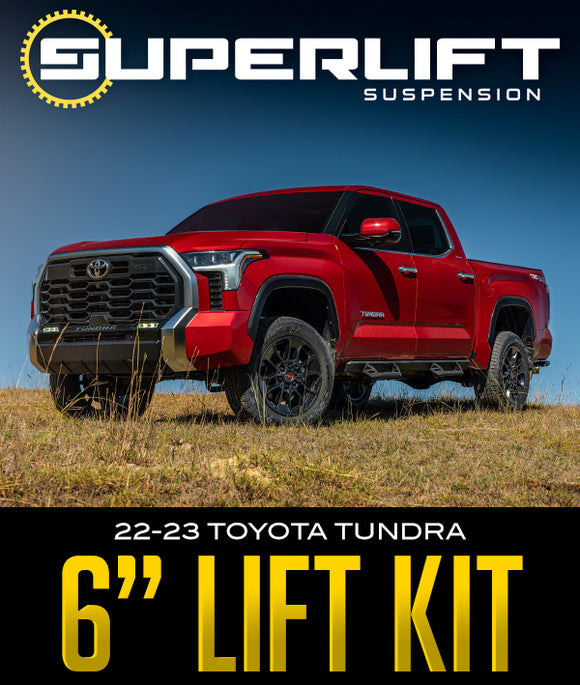 SUPERLIFT 6" SUSPENSION LIFT KIT: 2022–2023 TOYOTA TUNDRA
