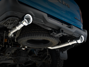 AWE 0FG Dual Rear Exit Catback Exhaust for 5th Gen RAM 1500 5.7L (with bumper cutouts) - Chrome Silver Tips-10