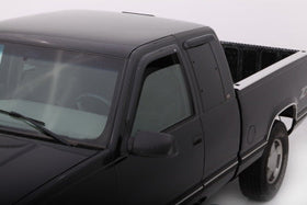 AVS 88-99 Chevy CK Ext. Cab Ventvisor Outside Mount Window Deflectors 4pc - Smoke - 0
