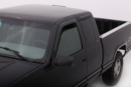 AVS 88-99 Chevy CK Ext. Cab Ventvisor Outside Mount Window Deflectors 4pc - Smoke - 0