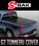 BAK INDUSTRIES BAKFLIP G2 TONNEAU COVER: 2014–2020 CHEVY SILVERADO 1500/2500/3500-1