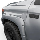 EGR 14+ Toyota Tundra Bolt-On Look Color Match Fender Flares - Set - Silver Sky-2