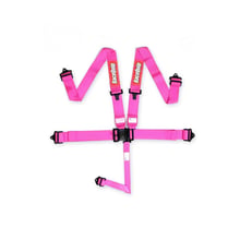 RACEQUIP L & L 5PT SEAT BELT PINK