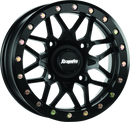 DragonFire Racing Typhon Wheel 15X7 4/156 5+2 +10 Machined Black-1