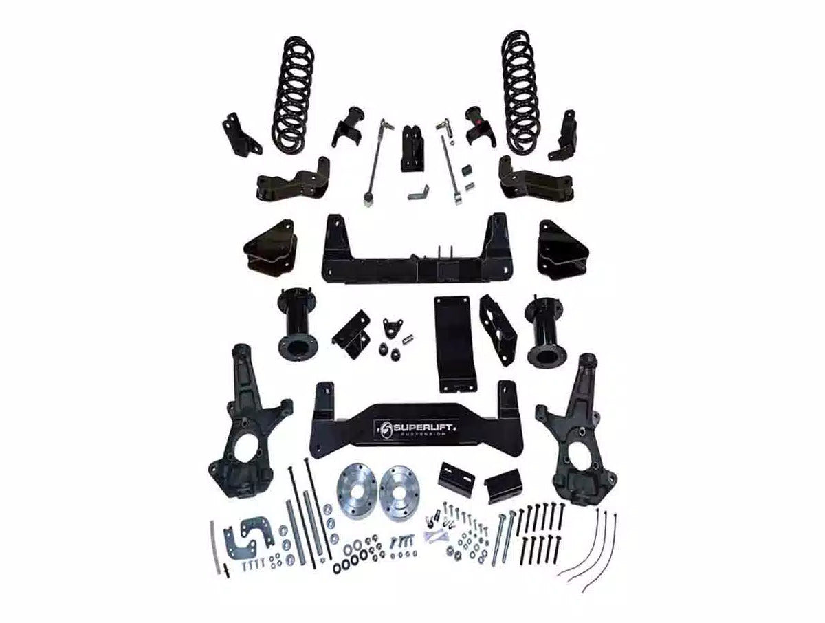 Superlift 15-18 Chevy Tahoe/GMC Yukon 1500 4WD 6.5in Lift Kit w/ OE Alum/Stamped Steel Control Arms