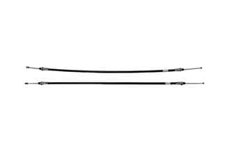 Baer Park brake cables 68-69 GM F-Body w/Baer Classic Series Brake Kit Only & Staggered Rear Shocks
