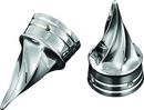 Kuryakyn Twisted Axle Caps Chrome-1