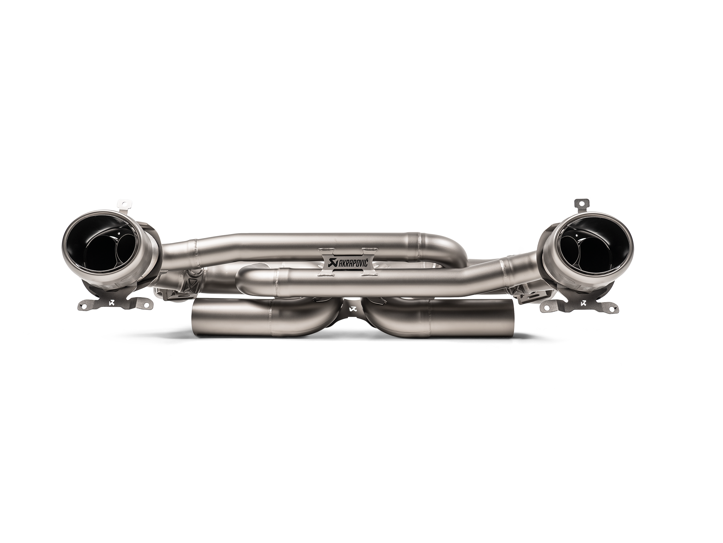 Akrapovic 2019+ Porsche 911 Carrera (992 w/Sport Exhaust) w/OPF/GPF Slip-On Line (Titanium)