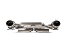 Akrapovic 2019+ Porsche 911 Carrera (992 w/Sport Exhaust) w/OPF/GPF Slip-On Line (Titanium)