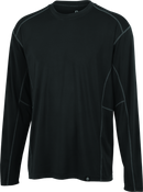 FIRSTGEAR Base Layer Shirt Lightweight Long-Sleeve Dark Grey - Extra Large-1