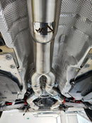 MAD BMW G8x M3 M4 S58 Resonated Single Midpipe (Brace Included)-8
