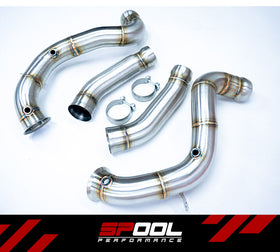 AMG M177 C63 Race Downpipes
