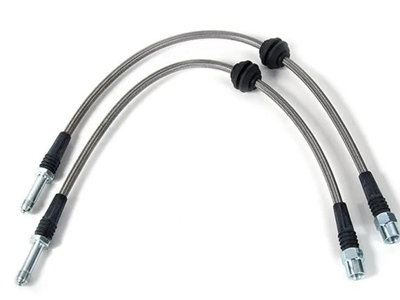 USP STAINLESS STEEL FRONT BRAKE LINES FOR MK3 VR6 (95.5 FOR98)